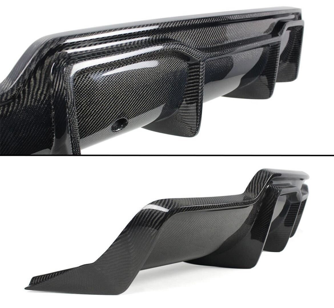 Tesla Model 3 V Style Carbon Fiber Diffuser